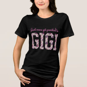 Grote Moeders Worden Gepromoveerd tot Gigi Tri-Blend Shirt
