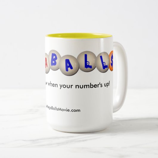 Grote mok met twee kleuren (Voorkant rechts)