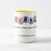 Grote mok met twee kleuren (Center)