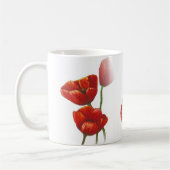 grote mok rode papaver (Links)