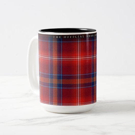 Grote Mok - Rode stropdas Tartan -  - (Voorkant links)