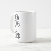 Grote mok - Sofa King Tie Kudde (Voorkant links)