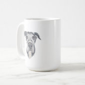 Grote Mok van Dane Dog | 15 oz. (Voorkant links)