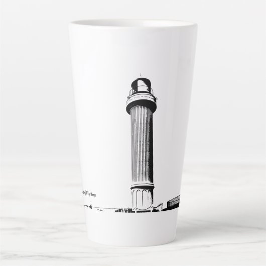 Grote mok voor latte (Voorkant)