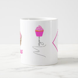 Grote Mok voor Microwave Cakes (20oz Cupcake Mok)