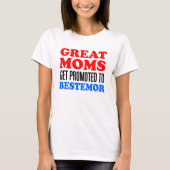 Grote Moms die worden gepromoot als Bestemor T-shirt (Voorkant)