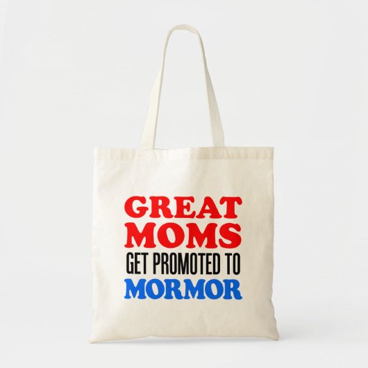 Grote Moms worden gepromoot naar de slapende Canva Tote Bag (Voorkant)