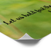 Grote monarch vlinder op wilde bloemen Poster kuns (Hoek)