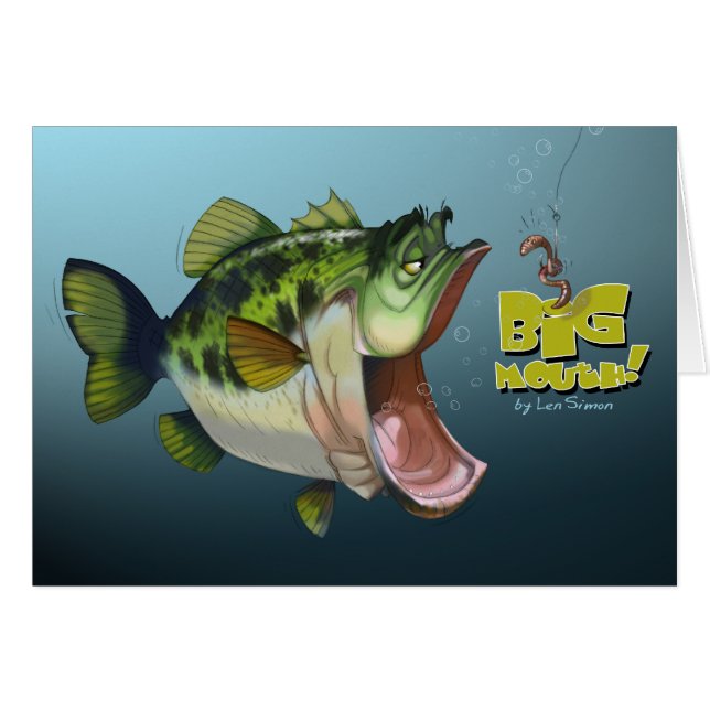 Grote mond! (Voorkant Horizontaal)