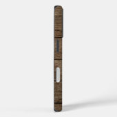 Grote mond Bass Dark Wood iPhone hoesjes (Achterkant / Rechts)