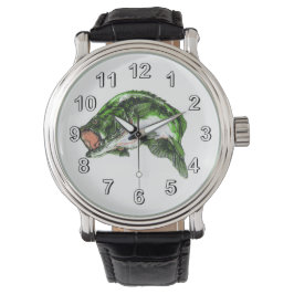 Grote mond Bass Horloge
