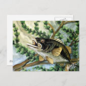 Grote mond briefkaart (Voorkant / Achterkant)