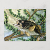 Grote mond briefkaart (Voorkant)