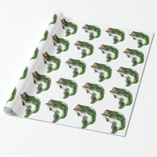 Grote mond cadeaupapier