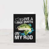 Grote mond op mijn staaf kaart (Voorkant)