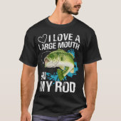 Grote mond op mijn staaf t-shirt (Voorkant)
