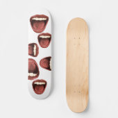 grote mond skateboard (Voorkant)