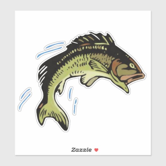 Grote mond sticker (Vel)