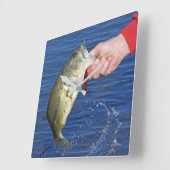 Grote mond vierkante klok (Hoek)