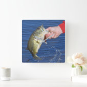 Grote mond vierkante klok (Huis)