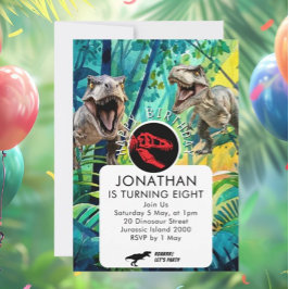 GROTE-mondige  JONGE DINO Kaart