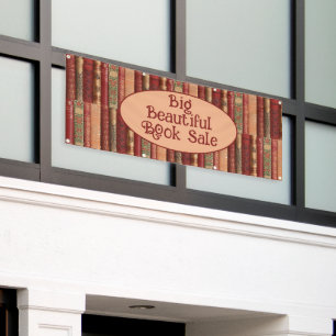 Grote Mooie Boekenverkoop Spandoek