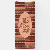 Grote Mooie Boekenverkoop Spandoek (Verticaal)