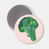 Grote mooie broccoli magneet (Voorkant / Achterkant)