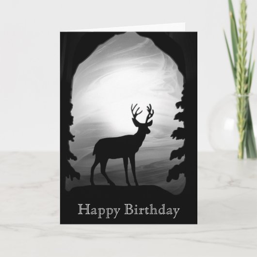 Grote Mooie Buck Kaart (Voorkant)