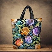 Grote mooie chrysanten tote bag