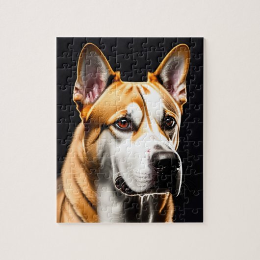 Grote mooie hond legpuzzel (Verticaal)