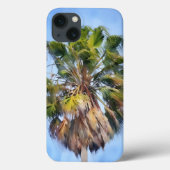 Grote Mooie Palm Tree Art Tropische Telefoon Case-Mate iPhone Case (Achterkant)