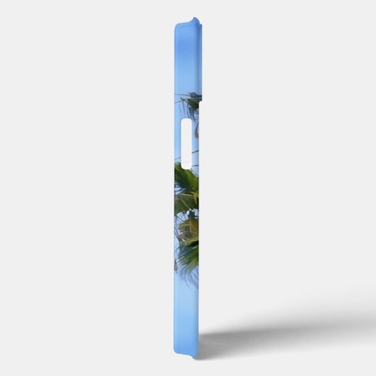 Grote Mooie Palm Tree Art Tropische Telefoon Case-Mate iPhone Case (Achterkant / Rechts)