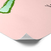 Grote Mooie Rode Roos Poster (Hoek)