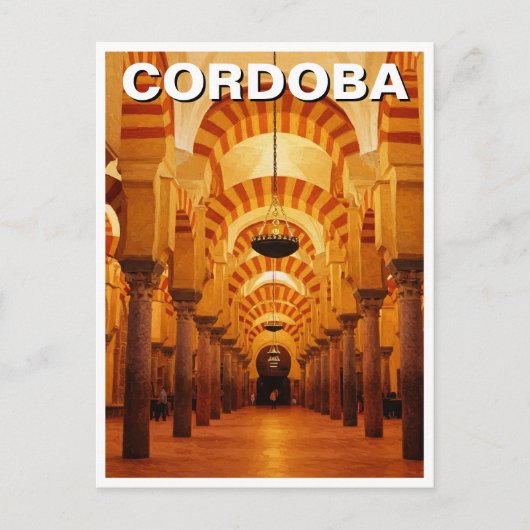 Grote moskee van Cordoba Spanje Briefkaart (Voorkant)