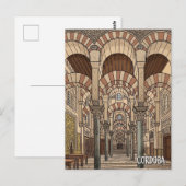 Grote Moskee van Cordoba Spanje Briefkaart (Voorkant / Achterkant)