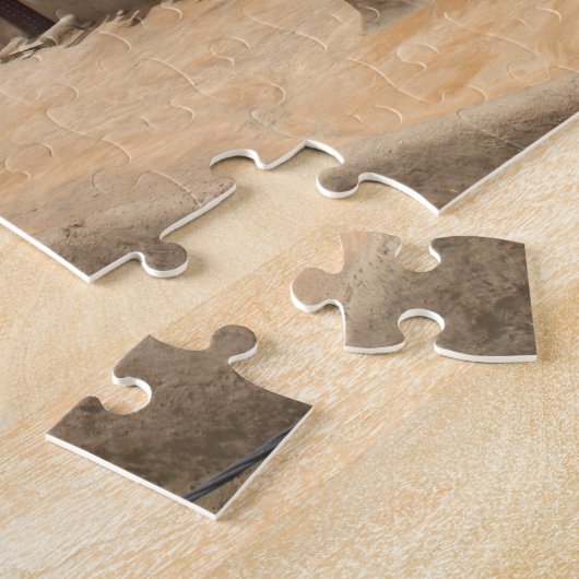 Grote moskee van Djenne Legpuzzel (Zijkant)