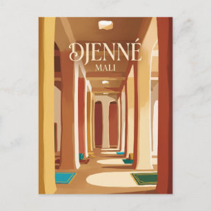 Grote Moskee van Djenné Mali Briefkaart