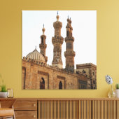 Grote moskee van Muhammad Ali Pasha Canvas Afdruk (Insitu (Woonkamer))