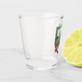 Grote Moskee van N'Djamena Tsjaad Shot Glas (Links)