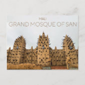 Grote Moskee van San, Mali Briefkaart (Voorkant)