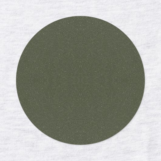 Grote Moss Groene Getextureerde Ronde Stickers – C (Design 1)