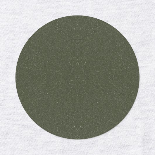 Grote Moss Groene Getextureerde Ronde Stickers – C (Design 2)