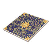 Grote motif-keramische Tegel Tegeltje (Zijkant)