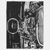 GROTE MOTOR FLEECE DEKEN (Voorkant)