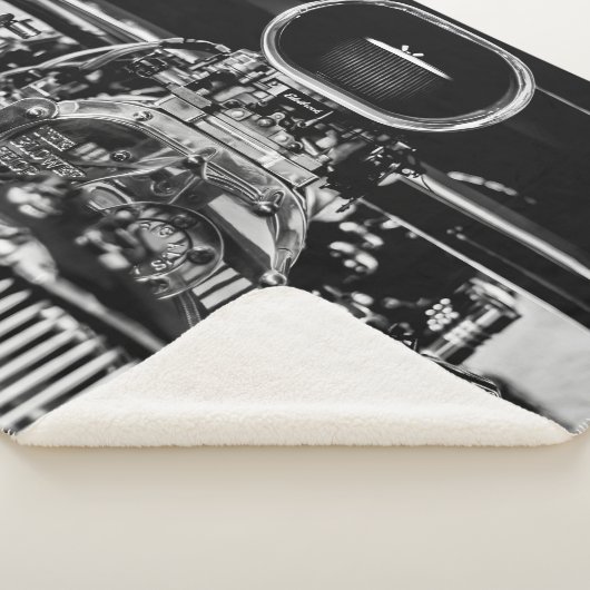 GROTE MOTOR SHERPA BLANKET SHERPA DEKEN (3/4)