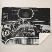 GROTE MOTOR SHERPA BLANKET SHERPA DEKEN (Voorkant (horizontaal))