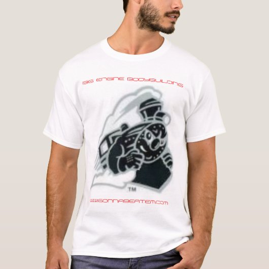 GROTE MOTOR T-SHIRT (Voorkant)