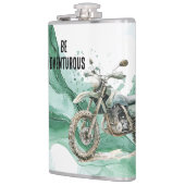 Grote motoravontuur heupfles (Links)