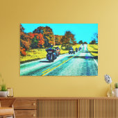 Grote Motorrijders Road Trip Canvas Kunst (Insitu (Woonkamer))